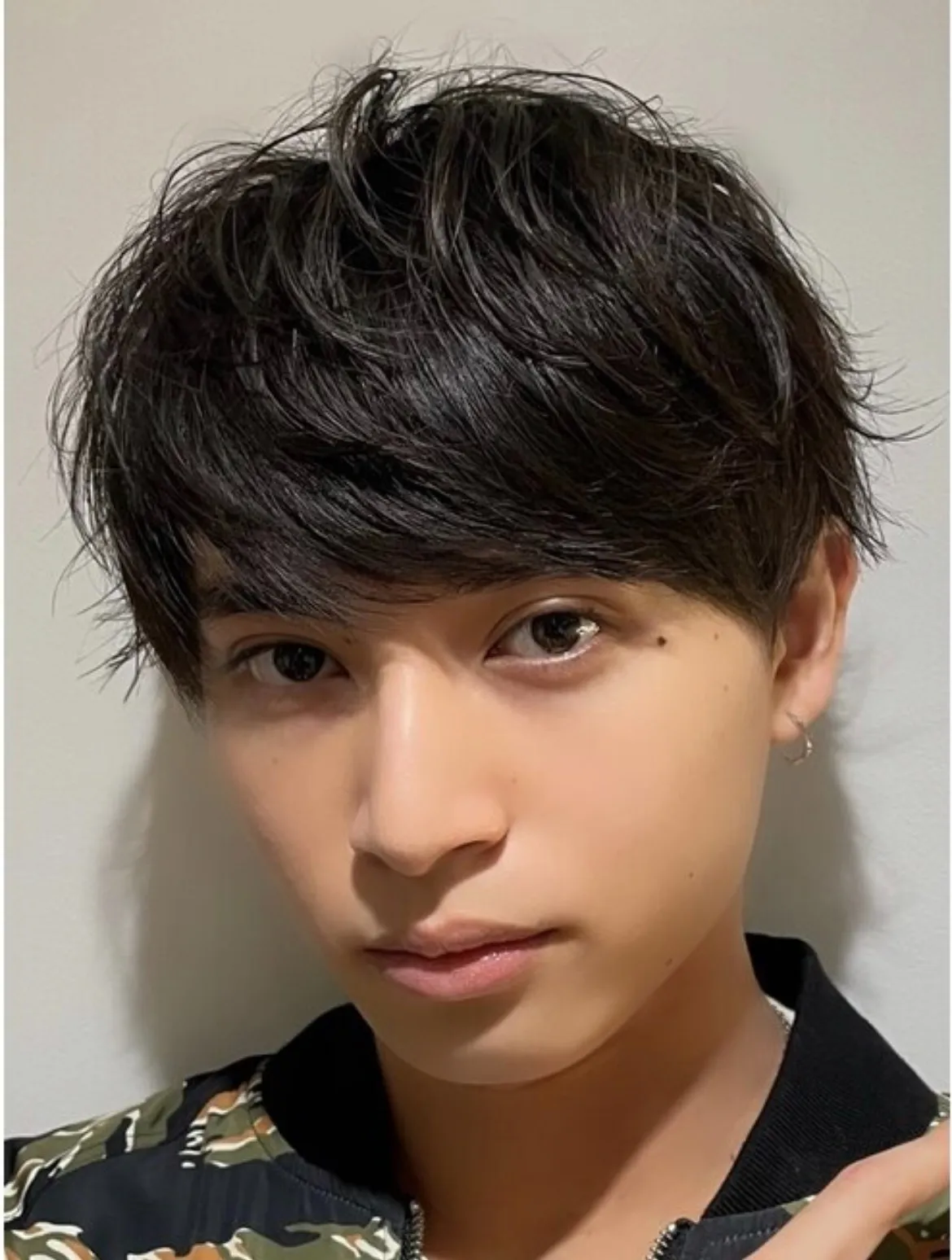 ほつれ感でモテ必至！無造作マッシュ