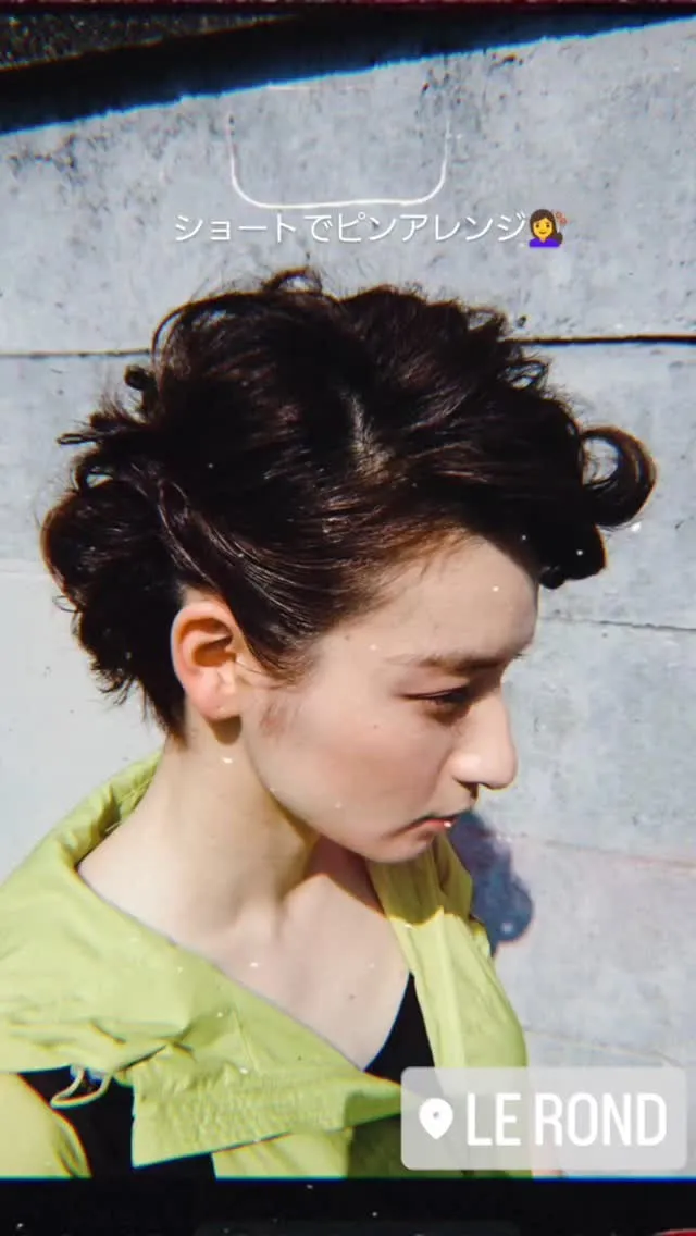 ピンアレンジ💇‍♀️